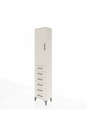 Arges Dolap 3 Raflı 6 Çekmeceli Tek Kapaklı 44x30x221 - S28M104V1A