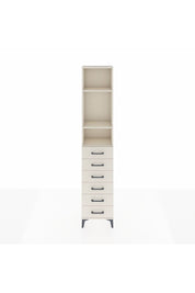 Arges Dolap 3 Raflı 6 Çekmeceli 44x30x221 Aytaşı-Aytaşı