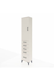 Arges Dolap 2 Raflı 5 Çekmeceli Tek Askılı 44x30x221 Aytaşı-Aytaşı