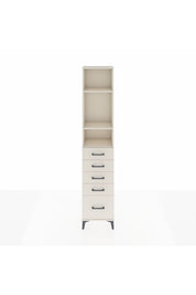 Arges Dolap 3 Raflı 5 Çekmeceli 44x30x221 Aytaşı-Aytaşı