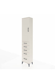 Arges Dolap 2 Raflı 5 Çekmeceli Tek Askılı 44x30x221 Aytaşı-Aytaşı