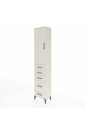 Arges Dolap 2 Raflı 5 Çekmeceli Tek Askılı 44x30x221 Aytaşı-Aytaşı