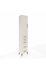 Arges Dolap 3 Raflı 5 Çekmeceli Tek Kapaklı 44x30x221 Aytaşı-Aytaşı