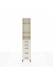 Arges Dolap 3 Raflı 5 Çekmeceli 44x30x221 Aytaşı-Aytaşı