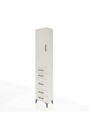 Arges Dolap 2 Raflı 5 Çekmeceli Tek Askılı 44x30x221 Aytaşı-Aytaşı