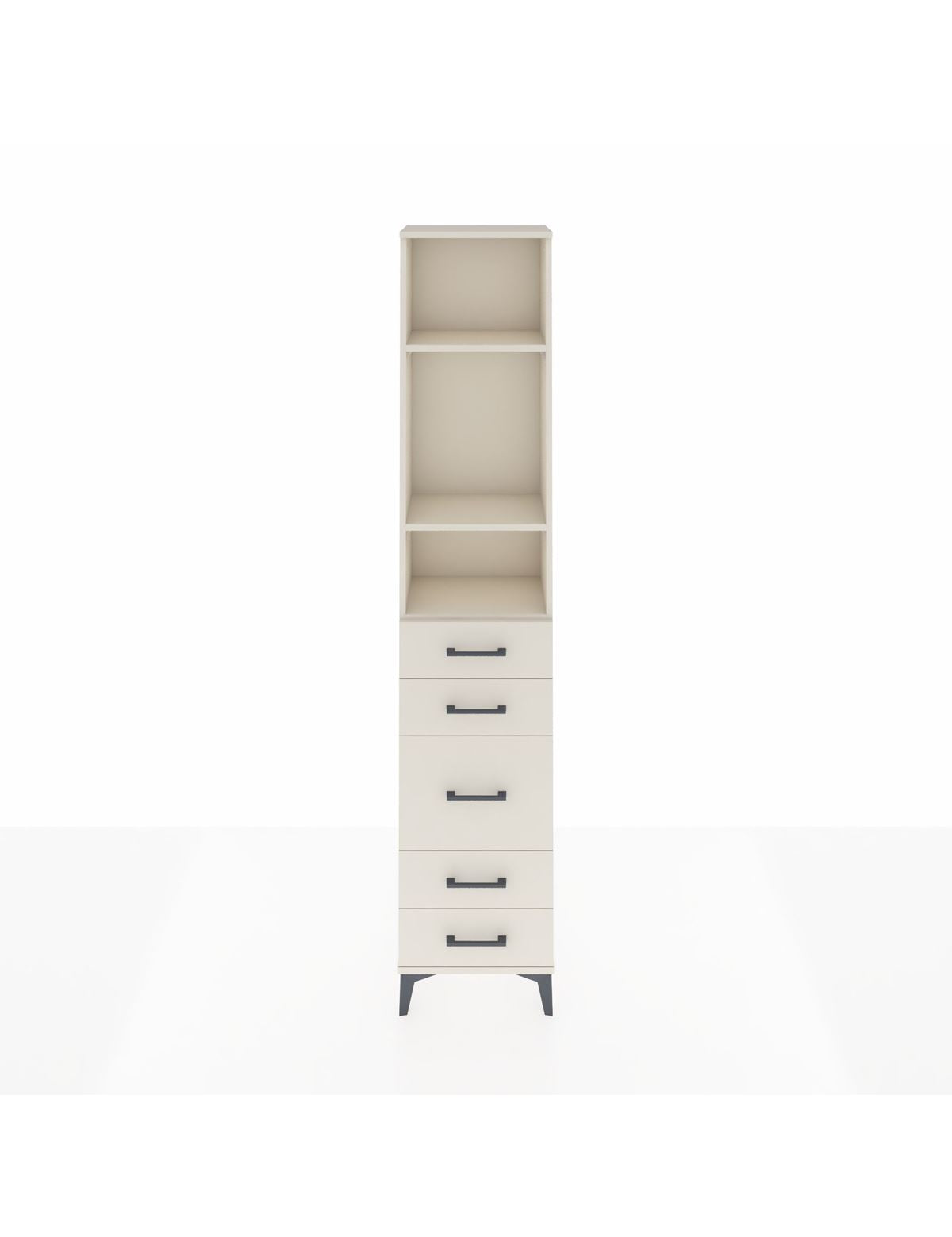 Arges Dolap 3 Raflı 5 Çekmeceli 44x30x221 Aytaşı-Aytaşı