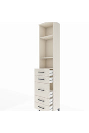 Arges Dolap 3 Raflı 5 Çekmeceli 44x30x221 Aytaşı-Aytaşı