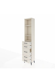 Arges Dolap 3 Raflı 5 Çekmeceli 44x30x221 - S28M114V1A