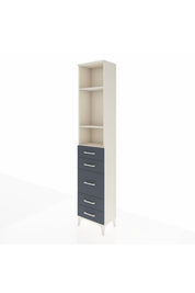 Arges Dolap 3 Raflı 5 Çekmeceli 44x30x221 - S28M114V2A