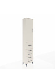 Arges Dolap 3 Raflı 5 Çekmeceli Tek Kapaklı 44x30x221 Aytaşı-Aytaşı