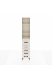 Arges Dolap 3 Raflı 5 Çekmeceli 44x30x221 Aytaşı-Aytaşı