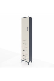Arges Dolap 3 Raflı 4 Çekmeceli Tek Kapaklı 44x30x221 - S28M125V4A