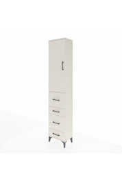 Arges Dolap 2 Raflı 4 Çekmeceli Tek Askılı 44x30x221 Aytaşı-Aytaşı