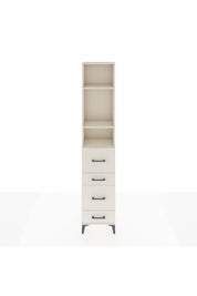 Arges Dolap 3 Raflı 4 Çekmeceli 44x30x221 Aytaşı-Aytaşı