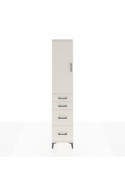 Arges Dolap 2 Raflı 4 Çekmeceli Tek Askılı 44x30x221 Aytaşı-Aytaşı