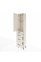 Arges Dolap 2 Raflı 4 Çekmeceli Tek Askılı 44x30x221 Aytaşı-Aytaşı