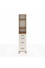 Arges Dolap 3 Raflı 4 Çekmeceli 44x30x221 Çam-Aytaşı