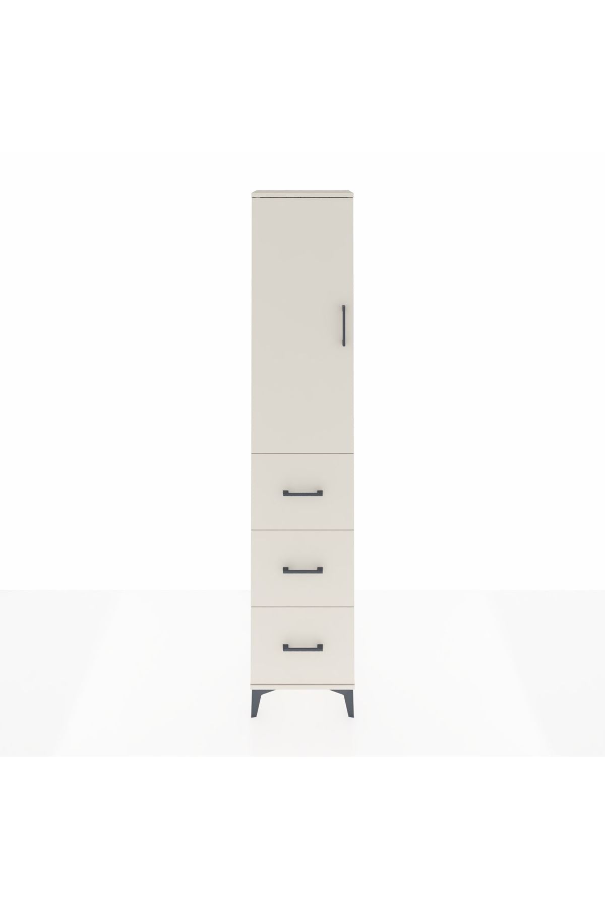 Arges Dolap 2 Raflı 3 Çekmeceli Tek Askılı 44x30x221 Aytaşı-Aytaşı