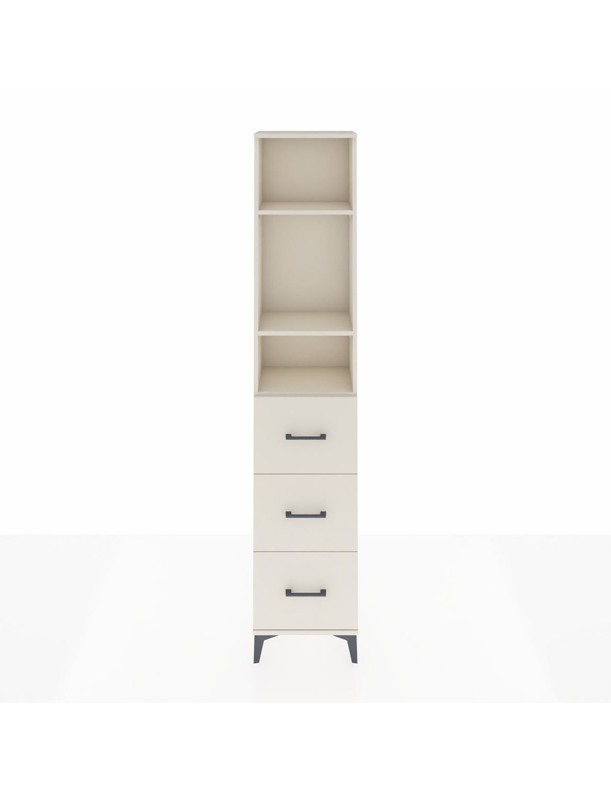 Arges Dolap 3 Raflı 3 Çekmeceli 44x30x221 Aytaşı-Aytaşı