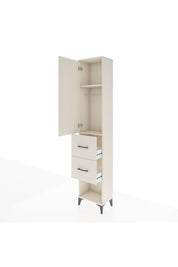 Arges Dolap 2 Raflı 2 Çekmeceli Tek Askılı 44x30x221 Aytaşı-Aytaşı