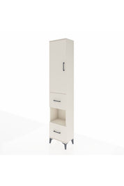 Arges Dolap 4 Raflı 2 Çekmeceli Tek Kapaklı 44x30x221 Aytaşı-Aytaşı