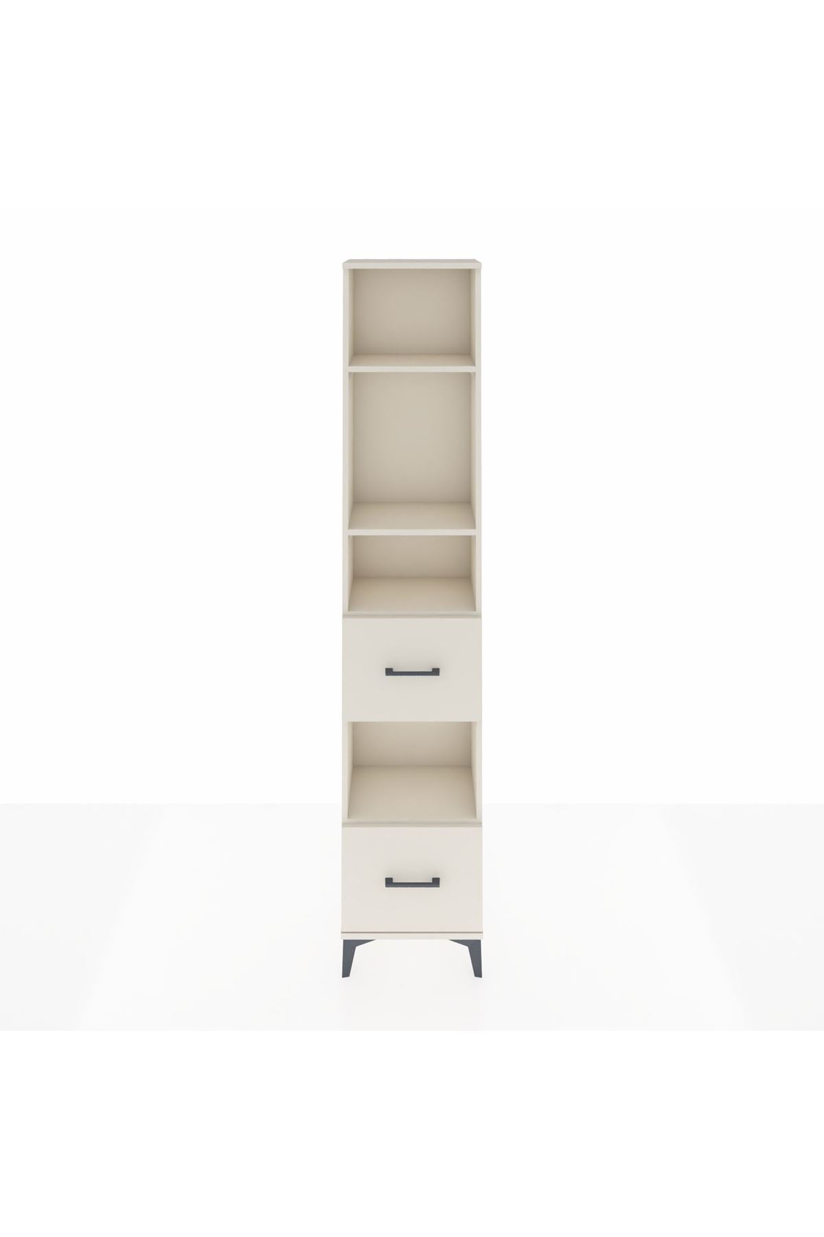 Arges Dolap 4 Raflı 2 Çekmeceli 44x30x221 Aytaşı-Aytaşı