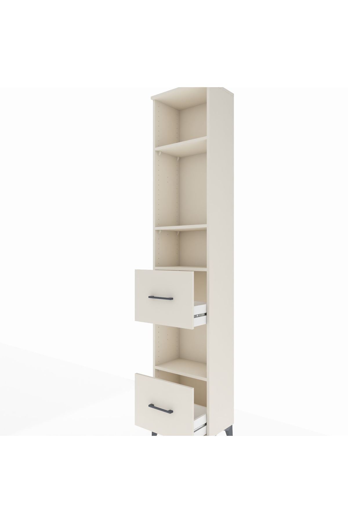 Arges Dolap 4 Raflı 2 Çekmeceli 44x30x221 Aytaşı-Aytaşı