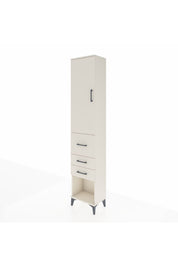 Arges Dolap 3 Raflı 3 Çekmeceli Tek Kapaklı 44x30x221 Aytaşı-Aytaşı