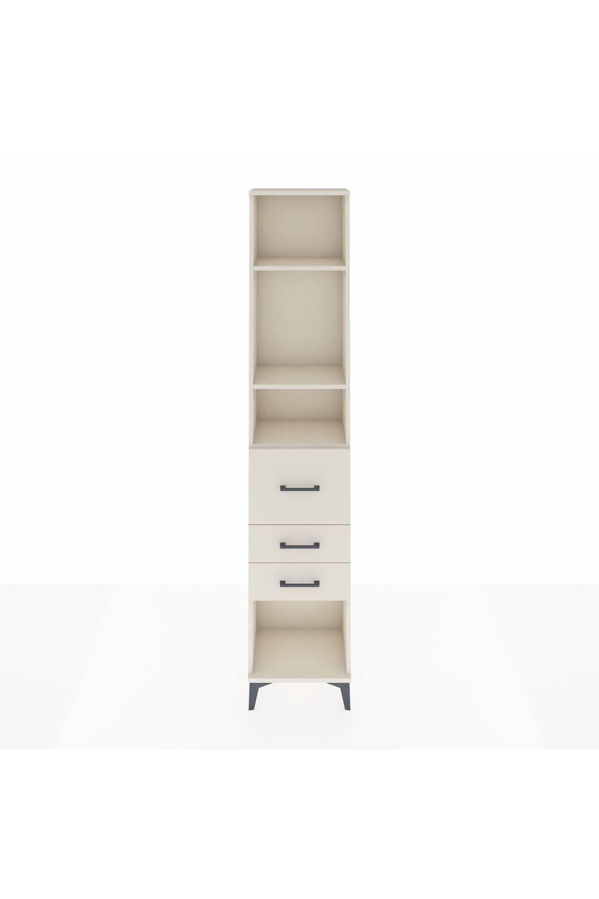 Arges Dolap 3 Raflı 3 Çekmeceli 44x30x221 Aytaşı-Aytaşı