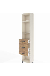 Arges Dolap 3 Raflı 3 Çekmeceli 44x30x221 - S28M147V3A