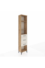 Arges Dolap 3 Raflı 3 Çekmeceli 44x30x221 - S28M149V7A