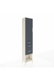 Arges Dolap 2 Raflı 3 Çekmeceli Tek Askılı 44x30x221 - S28M150V2A