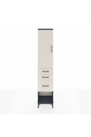 Arges Dolap 2 Raflı 3 Çekmeceli Tek Askılı 44x30x221 - S28M150V4A