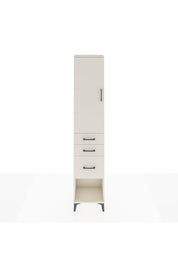 Arges Dolap 3 Raflı 3 Çekmeceli Tek Kapaklı 44x30x221 Aytaşı-Aytaşı