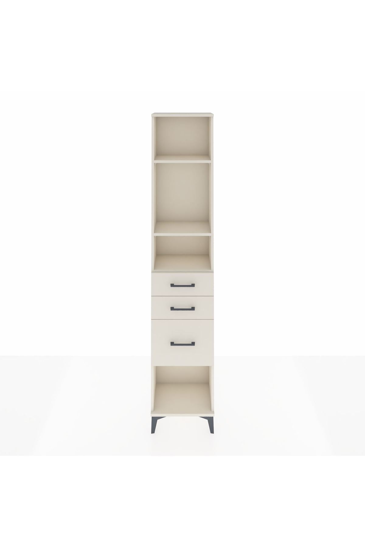 Arges Dolap 3 Raflı 3 Çekmeceli 44x30x221 Aytaşı-Aytaşı