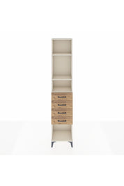 Arges Dolap 3 Raflı 4 Çekmeceli 44x30x221 Aytaşı-Çam