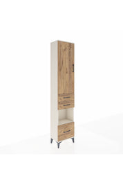 Arges Dolap 3 Raflı 3 Çekmeceli Tek Askılı 44x30x221 Aytaşı-Çam