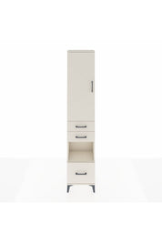 Arges Dolap 4 Raflı 3 Çekmeceli Tek Kapaklı 44x30x221 Aytaşı-Aytaşı