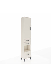 Arges Dolap 4 Raflı 3 Çekmeceli Tek Kapaklı 44x30x221 Aytaşı-Aytaşı