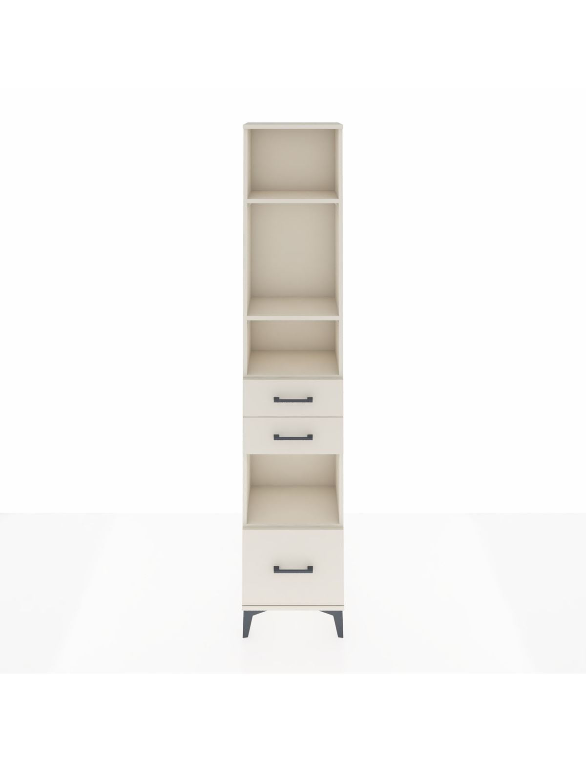 Arges Dolap 4 Raflı 3 Çekmeceli 44x30x221 Aytaşı-Aytaşı