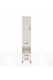 Arges Dolap 3 Raflı 3 Çekmeceli Tek Askılı 44x30x221 Aytaşı-Aytaşı