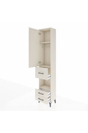 Arges Dolap 3 Raflı 3 Çekmeceli Tek Askılı 44x30x221 Aytaşı-Aytaşı