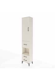 Arges Dolap 4 Raflı 3 Çekmeceli Tek Kapaklı 44x30x221 Aytaşı-Aytaşı