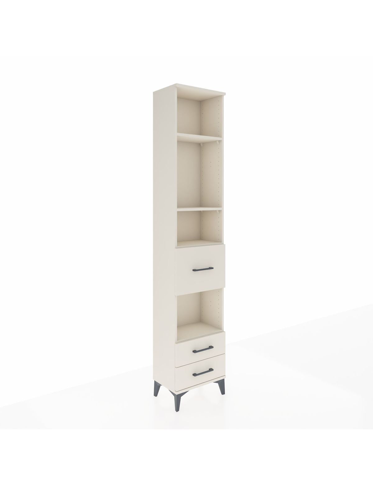 Arges Dolap 4 Raflı 3 Çekmeceli 44x30x221 Aytaşı-Aytaşı