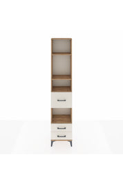 Arges Dolap 4 Raflı 3 Çekmeceli 44x30x221 Çam-Aytaşı