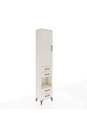 Arges Dolap 4 Raflı 4 Çekmeceli Tek Kapaklı 44x30x221 Aytaşı-Aytaşı