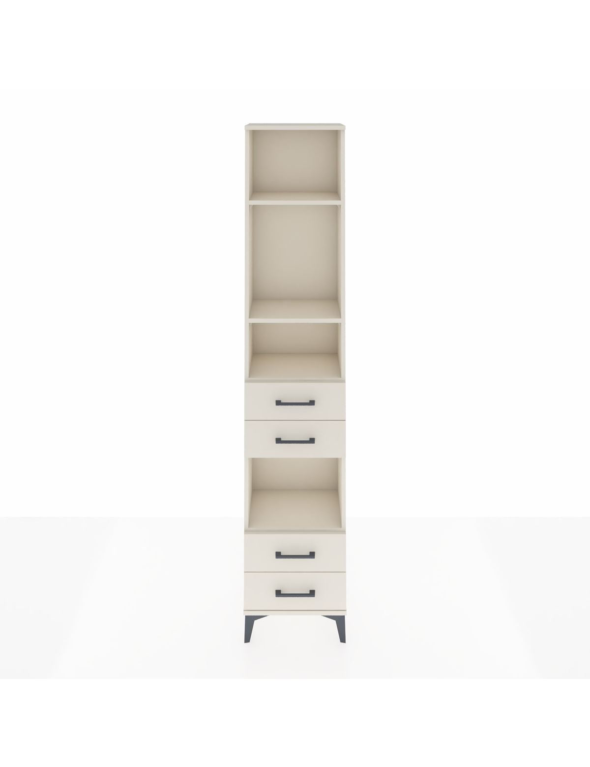 Arges Dolap 4 Raflı 4 Çekmeceli 44x30x221 Aytaşı-Aytaşı