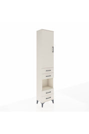 Arges Dolap 4 Raflı 4 Çekmeceli Tek Kapaklı 44x30x221 Aytaşı-Aytaşı