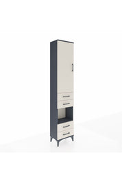 Arges Dolap 4 Raflı 4 Çekmeceli Tek Kapaklı 44x30x221 - S28M166V4A