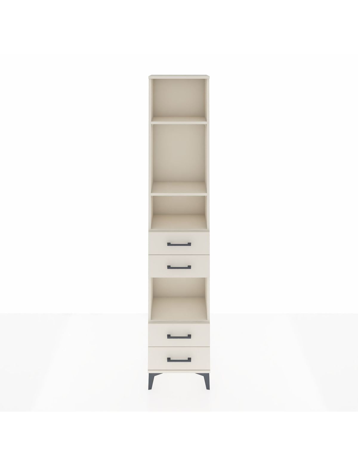 Arges Dolap 4 Raflı 4 Çekmeceli 44x30x221 Aytaşı-Aytaşı